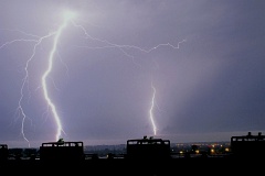 Burza i byskawice – Thunderstorm and lightnings